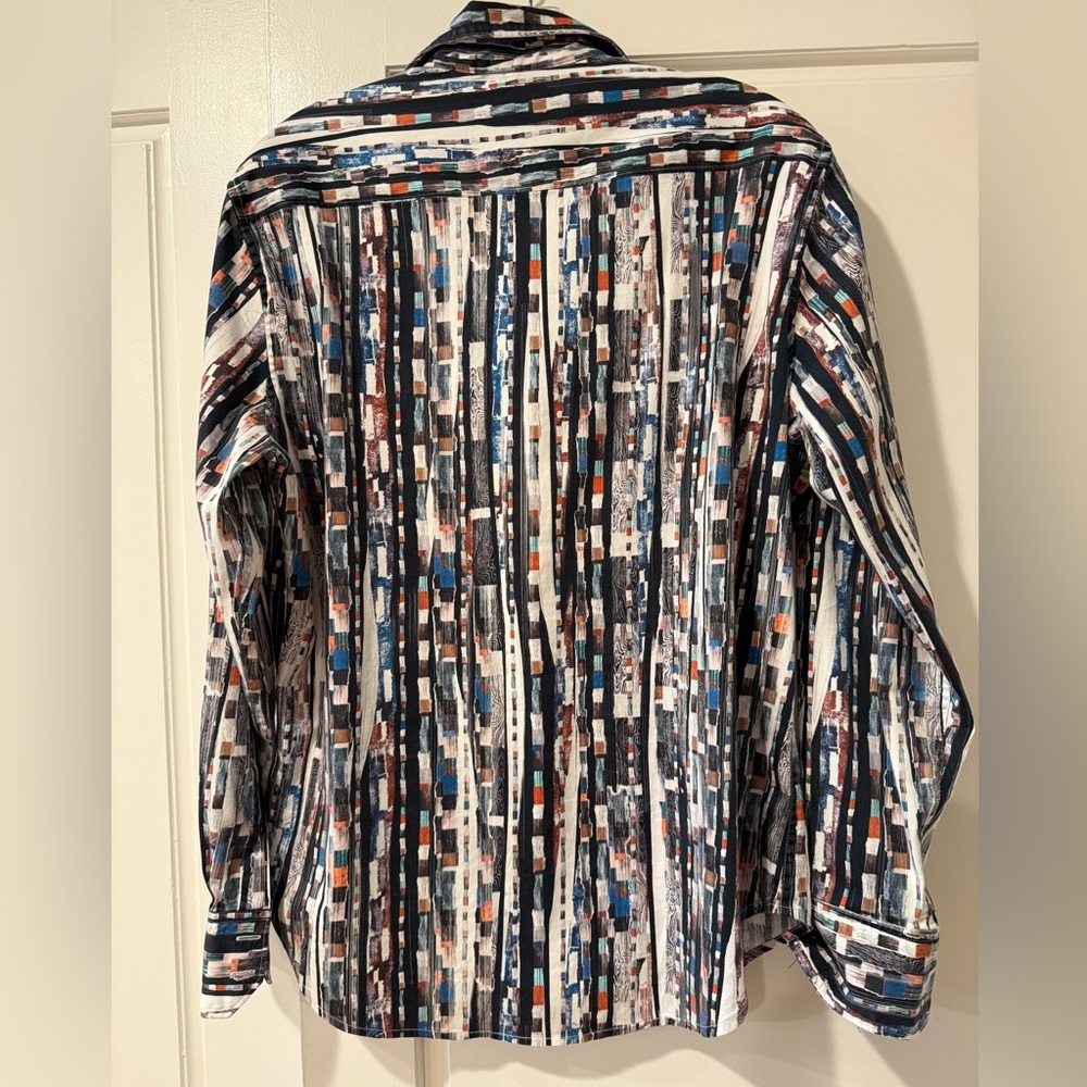 Robert Graham Abstract Multicolor Button Down Shi… - image 7